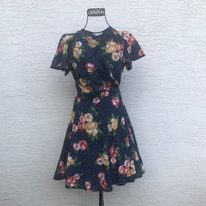 Ripe Floral Wrap Dress